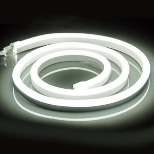 AC 110 V Neon Link LED Strip Pojedynczy kolor 50 metrów Outdoor IP67 5050 SMD Lampa 60leds / m z zasilaczem dołączonym na 1