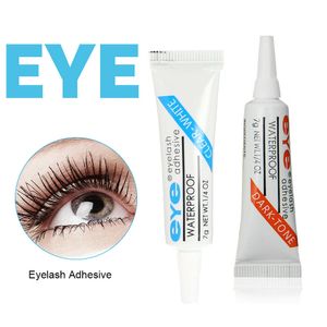7g Eyelash Adhesives White Black Waterproof False Lash Adhesive Eyelash Extend Makeup Tool