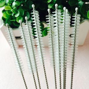 Cleanify 19cm * 5cm * 8mm Stainless Steel Straw Cleaner Cleaning Brush Straws Cleaning Bottle Cleaning Compatible.