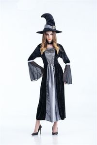 Carnival Witch Sukienki Cosplay Kostium 50% nawiedzonego domu stroje Devil cos sukienki mardi gras gotyckie piękno mundur