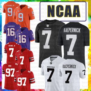 97 Nick Bosa 7 Dwayne Haskins JRカレッジフットボールジャージRFVR 16 Trevor Lawrence Tom Brady Travis Etienne Jr. Colin Kaepernick IM