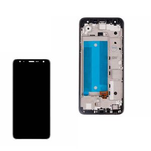 Painéis de tela de exibição LCD para LG K40 K12 PLUS LMX420EMW 5,7 polegadas Peças de substituição Preto