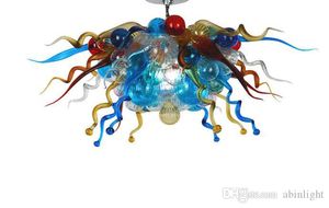 Modern Glass Flower Ceiling Lamp LED Flush Mount Ceiling Chandelier Lights Fixture Home Lamps for Living Room Bedroom Kitchen