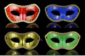 Горячая новая вечеринка маски Хэллоуин Венецианская Маска Рождественская Маскарада Маски, Ролевые маски Рождественская маска мода Бесплатная доставка