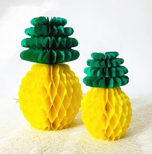 Parti Ananas Petek Kağıdı Kağıt Mepye Tergileri Çilek Şişesi Hawaiian Luau Parti Doğum Günü Düğün Arka Plan Asma Diy dekorasyon