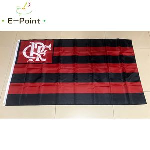 Bandeira do Brasil Clube de Regatas do Flamengo RJ 3*5ft (90cm*150cm) Poliéster Bandeiras Bandeiras decoração voando casa jardim Presentes festivos