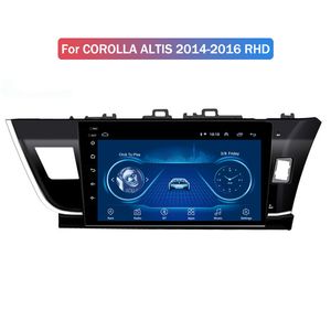 Carro Estéreo Para Toyota Corolla venda por atacado-Android Touch completo polegadas Video Video Radio Estéreo para Toyota Corolla Altis Veículo Multimedia Player RHD
