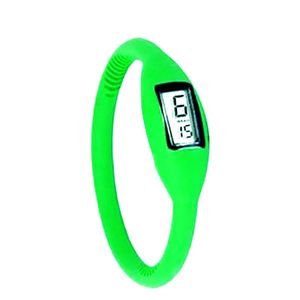 Uhren für Damen, 16 Farben, modisch, NEU, Anion, Sport, hübsche Uhr, Armbanduhr, Herren- und Damenuhr, digitale Silizium-LED-Uhr