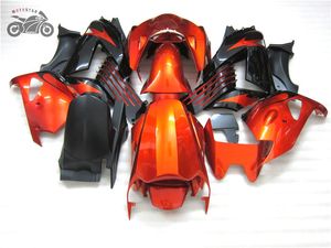 Gratis anpassad injektionskit för Kawasaki Ninja ZX-14 2006 2007 2008 ZX14R 06 07 08 ZX 14R 06-08 Body Repairings Kit