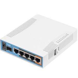 Mikrotik RB962UIGS-5HACT2HNT HAP ACルーターボードトリプルチェーンアクセスポイント802.11AC 2.4G5G 1200MBPS