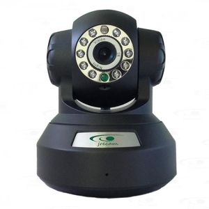 Jrecam JM3866W Güvenlik Kablosuz IP Kamera 720P Mega Piksel P2P Tak ve IR Gece Görüş oyna Çift Yönlü Ses - Siyah