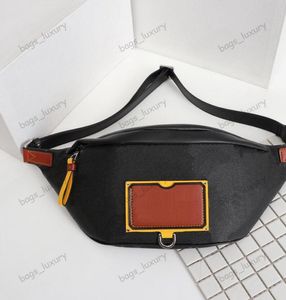 Midja väska för män Vattentät Retro Äkta Läder Bälte Väskor Mode Business Fritid Fanny Pack Multifunktion Man påse