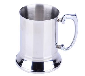 Retail and wholesales 16OZ Double Wall Stainless Steel Tankard,stainless steel beer mug SN1003