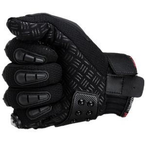 Fashion-Alloy Steel Gloves Motocross Bicycle Motorcycle Motorbike Power sports Racing Bike Race Sport NEW 2018