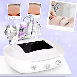 Snabb leverans Stora 5in1 Diamantmikrodermabrasion Dermabrasion Photon Scrub Beauty Cold Hammer Water Spray Vakuum Facial Lifting Machine