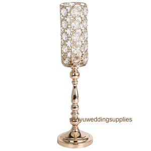 Nuovo stile Lampadario in cristallo acrilico per fiori per matrimoni stand floreale per fiori, strada principale per matrimoni, portafiori alto senyu0317