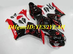 Exklusiv Motorcykel Fairing Kit för Honda CBR1000RR 04 05 CBR 1000RR 2004 2005 CBR1000 ABS Red Gloss Black Fairings Set + Gifts HM53
