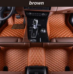 For Cadillac XT6 2019-2020 Car mats Foot Pad Luxury Surround Waterproof Leather