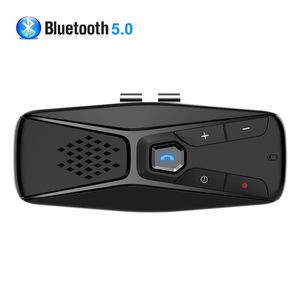 T823 Bluetooth bilhögtalare BT5.0 DSP In-Car Sun Shield Siri Calling Receiver Transmit Cell Phone Bluetooth-högtalare