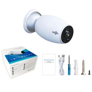 Hiseeu 1080p Uppladdningsbart batteri WiFi IP-videokamera Full HD Outdoor Surveillance Security Camera