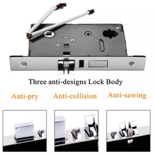 Rostfritt intelligent RFID Digital Card Key Unlock Home Hotel Door Lock System