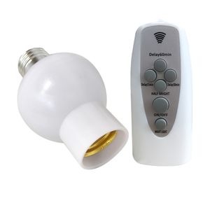 Telecomando senza fili Portalampada Dimmerabile E27 Presa 220V Lampadina LED Luce notturna con timer