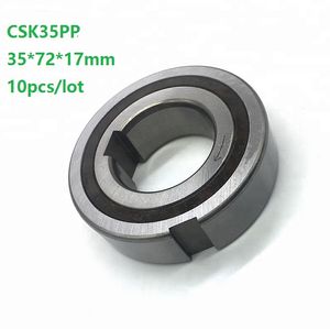 10 pz/lotto CSK35PP 35mm Cuscinetto Frizione Unidirezionale Con doppia chiavetta 35x72x17mm Sprag Ruota Libera Cuscinetto Antiretro 35*72*17mm