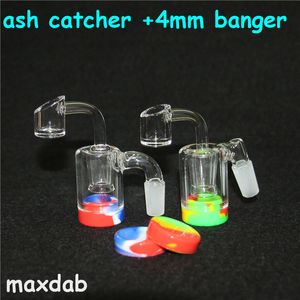 hookahs Classical with quartz banger 14mm 18mm arm perc catcher more ash silicone dab jar wax containers glass water bong