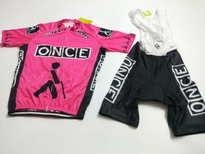 2024 ONCE Pink Summmer Triathlon Team Radtrikot Set Mountainbike Kleidung Maillot Ciclismo Ropa Größe XXS-6XL N11