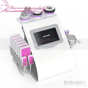 New Promotion 160MW LED Laser Slimming Ultrasonic 40K Cavitation Body Contour Vacuum Therapy Cellulite Removal Beauty Machine