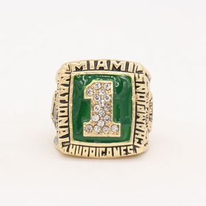 Modesdesignklusterringar Miami Hurricanes National Championship Ring