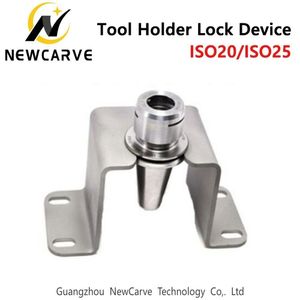 ISO20 ISO25 Tool Holder Lock Knife Seat Block Locking Device Ball Lock Cutter For ATC Spindle Newcarve