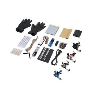 Wholesale beauty supply accessories resale online - Tattoo Complete Beginner Tattoo Kit Pro Machine Inks Power Supply Needle Grips Tips Tatto Body Beauty Accessories Basic Set