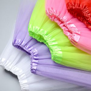 18 color Best Match Baby Girls Childrens Kids Dancing Tulle Tutu Skirts Dancewear Ballet Dress Fancy Skirts Costume Free Shipping V082