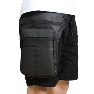 Men Waterproof Oxford Fashion Drop Leg Bag Fanny Waist Pack Casual Shoulder Bag Military Motorcycle Riding Cross Body Pouch