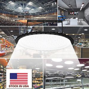 Górnictwo aluminiowe Lampa Highbay High Bay Light 300W AC 220 V-240V UFO 6000K 24000LM IP65 LED Lights Efektywny oświetlenie żyrandolu