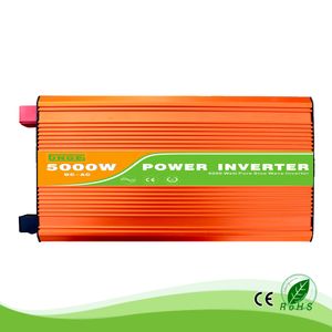 5KW / 5000 W 24/88/96 V 100/110 / 120 / 220/230 / 240VAC 50 / 60Hz Konut Ev Yüksek Frekans Kullanımı Saf Sinüs Dalga Kapalı Izgara Inverter