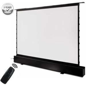 T6HCW, 16: 9 HDTV motorizado motorizado Rising Front Projection Screen Tela de suporte motorizado com cinema branco