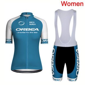 Ny Ankomst Pro Orbea Sommar Cykling Jersey Set Mountain Bike Kläder Kvinnor Cykelkläder Använd Andningsbara Ropa Ciclismo Sportkläder Y08073