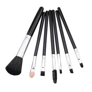 Nice price 7pcs Makeup Brushes Set Professional Powder Foundation Brush Blush Blending Eyeshadow Lip Cosmetic Eye Make Up Kit Tools
