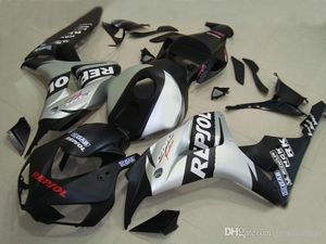 Carene nuovissime per Honda CBR1000RR 2006 2007 nero argento Kit carenatura per stampaggio ad iniezione CBR 1000 RR 06 07 HH35