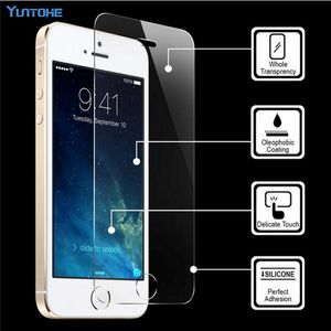 Top -Qualität 0,33 mm LCD Clear Tempered Glass Screen Protector Film für iPhone 11 12 13 14 x xs xr xs max 6 6s 8 7 Plus