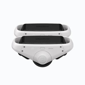 Xiaomi Ninebot Double Balance Wheel 130 W 10 km/h Höchstgeschwindigkeit selbstausgleichender Elektroroller Grau Weiß