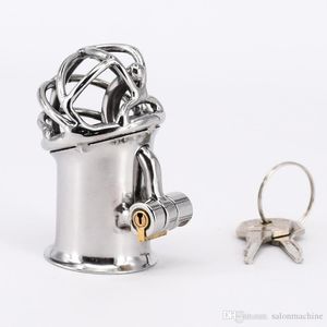 2023 Chastity Devices Best selling of the metal adult sex toys JJ male chastity lock cage bondage cage adult interest supplies penis
