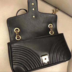 Fashion Vintage Handbags Women bags Designer Handbags Wallets for Women Leather Chain Bag Crossbody and Shoulder Bags 26CM