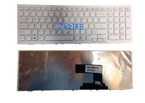 Free shipping 100% New Replacement Laptop Keyboard for SONY P/N : 1-489-692-11, 148969211, 9Z.N5CSW.B01 #31 With Frame US