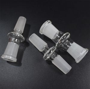 DHL 최신 유리 어댑터 물 담뱃대 14-14mm 18-18mm 남성 14-18mm 암 암성 백수관 용 어댑터