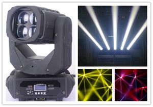 6 أجزاء 4 قطع 25 واط المصابيح دي جي سوبر شعاع المرحلة تتحرك أضواء الرأس DMX 512 4x25 ث led rgbw شعاع نقل الرأس