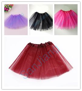 2020 New Colorful Women Girls Tutu Skirt Summer Gauzy TUTU Mini Skirts Above Knee Short Dress Party Dance Ballet Skirt Adults Clothes E3610