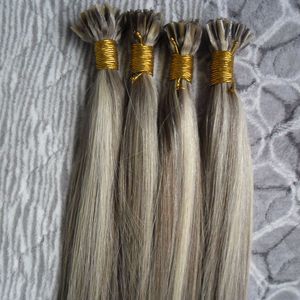 U Tip Hair Extensions Straight Fusion Remy Human Hair 200 Grams Pre Bonded Brazilian Keratin Hair Extensions